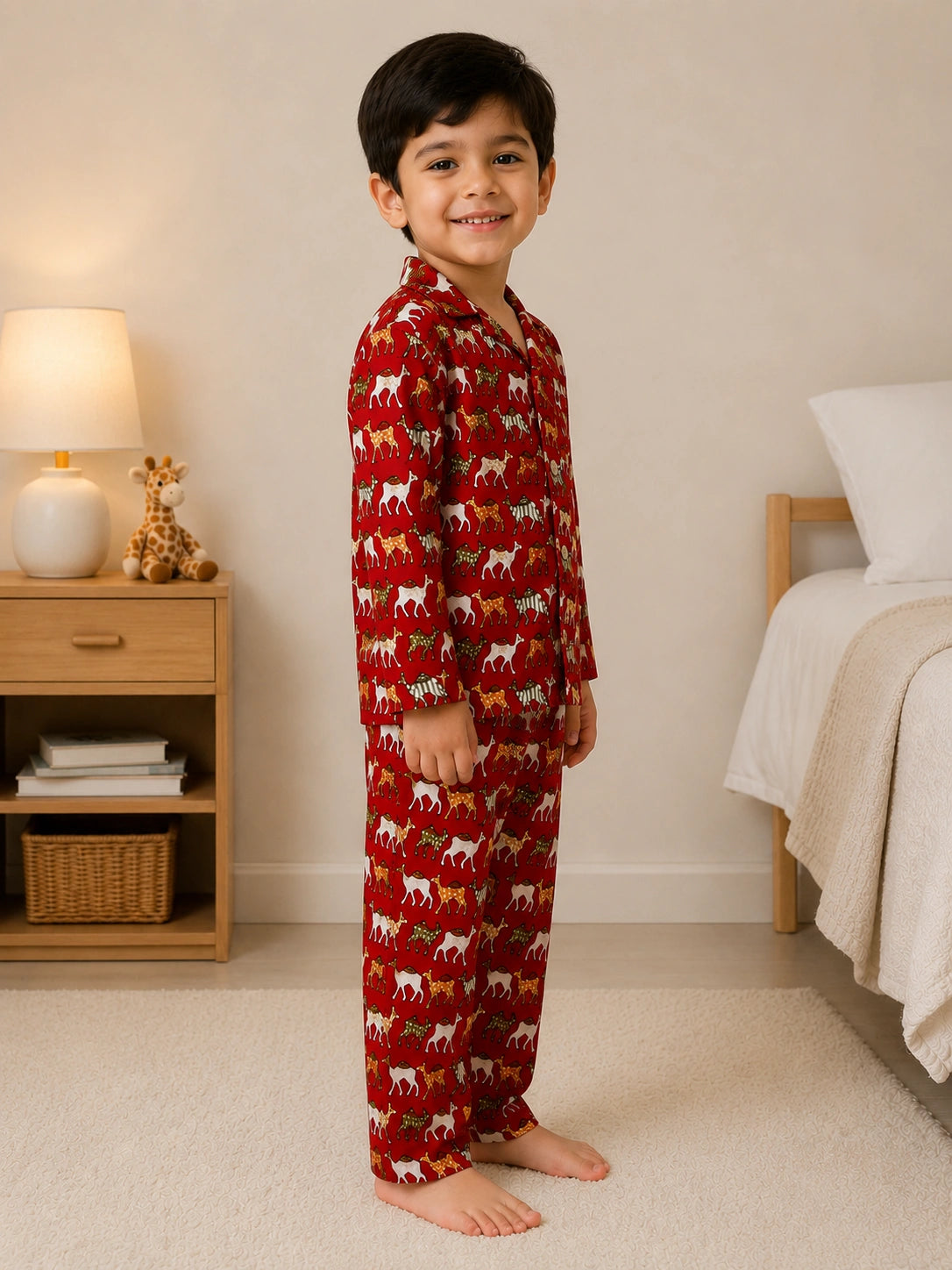 BownBee Pure Cotton Night Suits For Boys