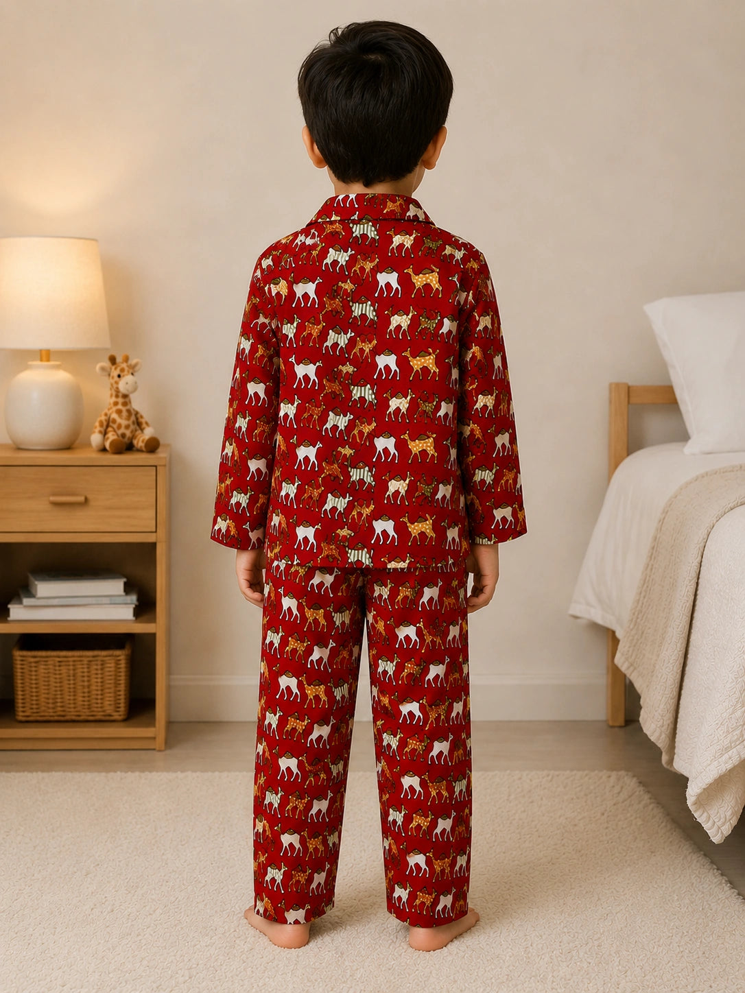 BownBee Pure Cotton Night Suits For Boys