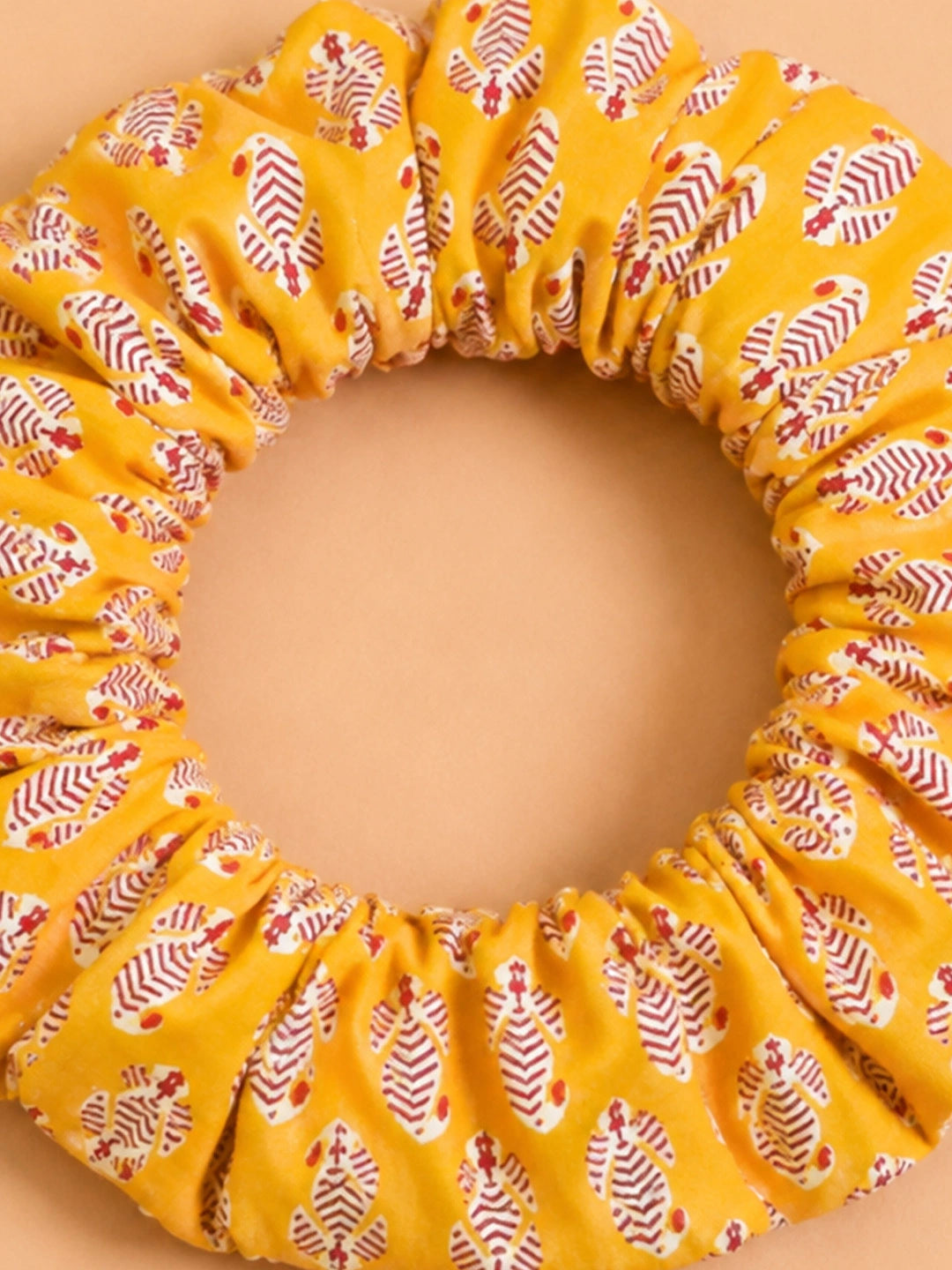 BownBee Cotton Scrunchie For Girls