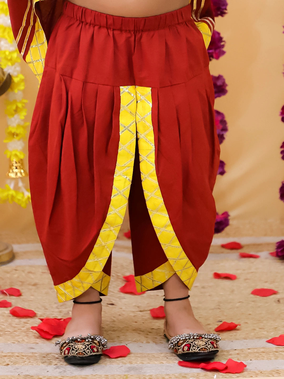 BownBee Cotton Kurta Pajama & Ethnic Suit  Sibling Set