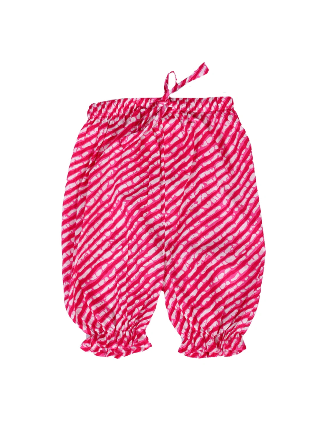 Bownbee Girls Pure Cotton Ethnic Set For Infants   -  Pink