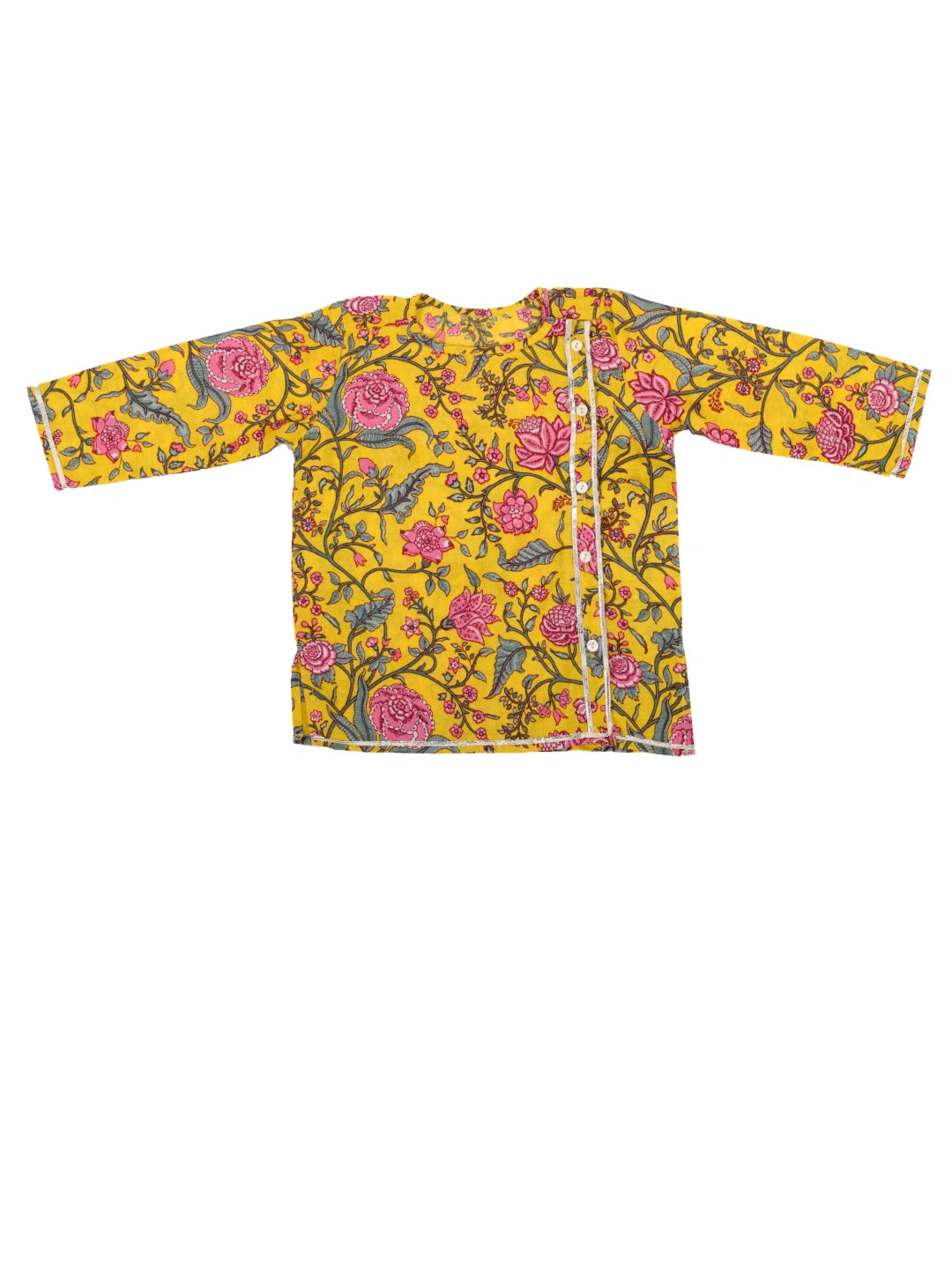 Bownbee Girls Pure Cotton Ethnic Set For Infants