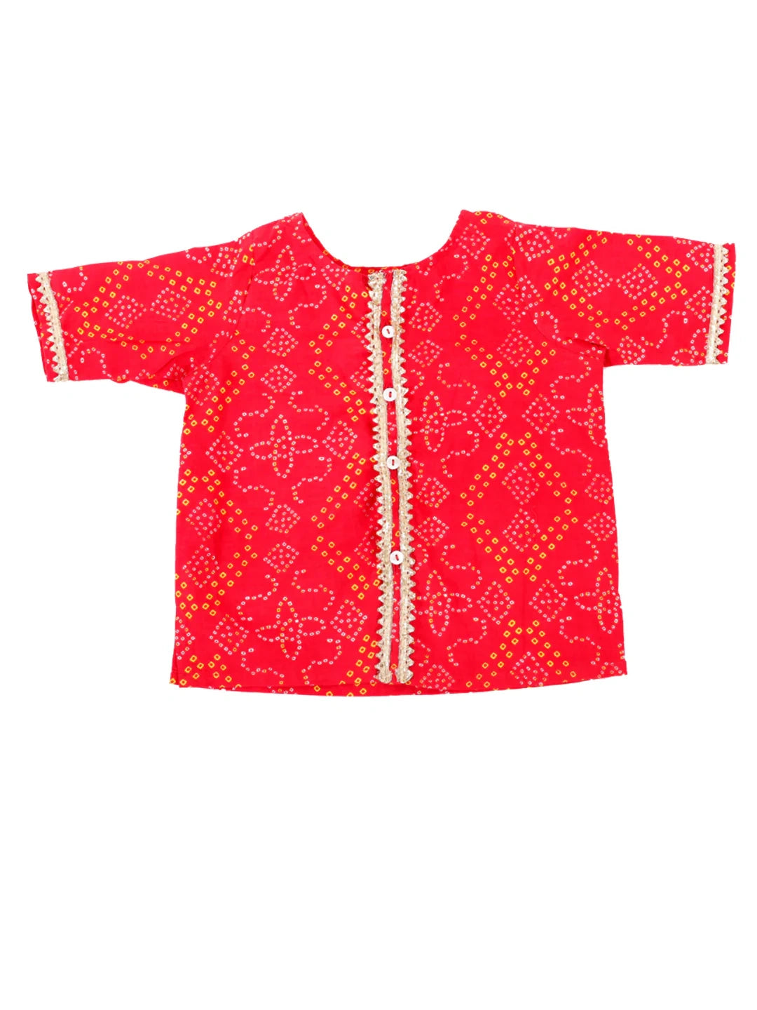 Bownbee Girls Pure Cotton Ethnic Set For Infants