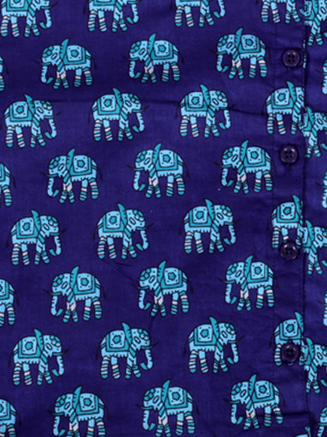 Bownbee Boys Pure Cotton Dhoti Kurta For Infants   -  Blue