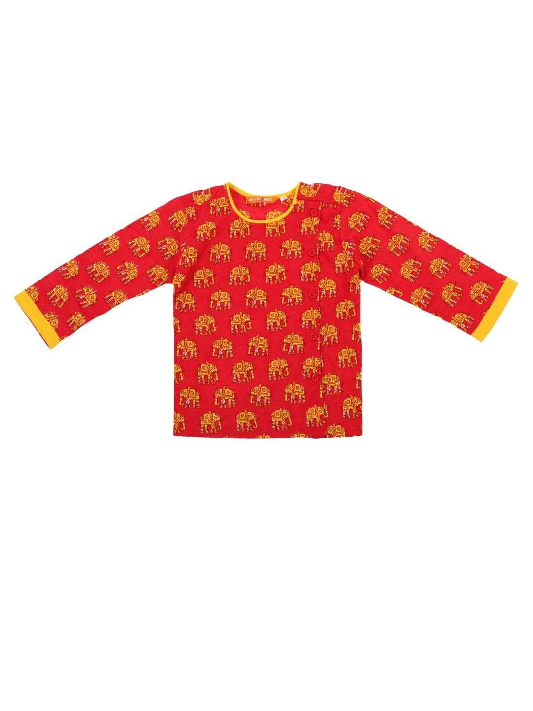 Bownbee Boys Pure Cotton Dhoti Kurta For Infants