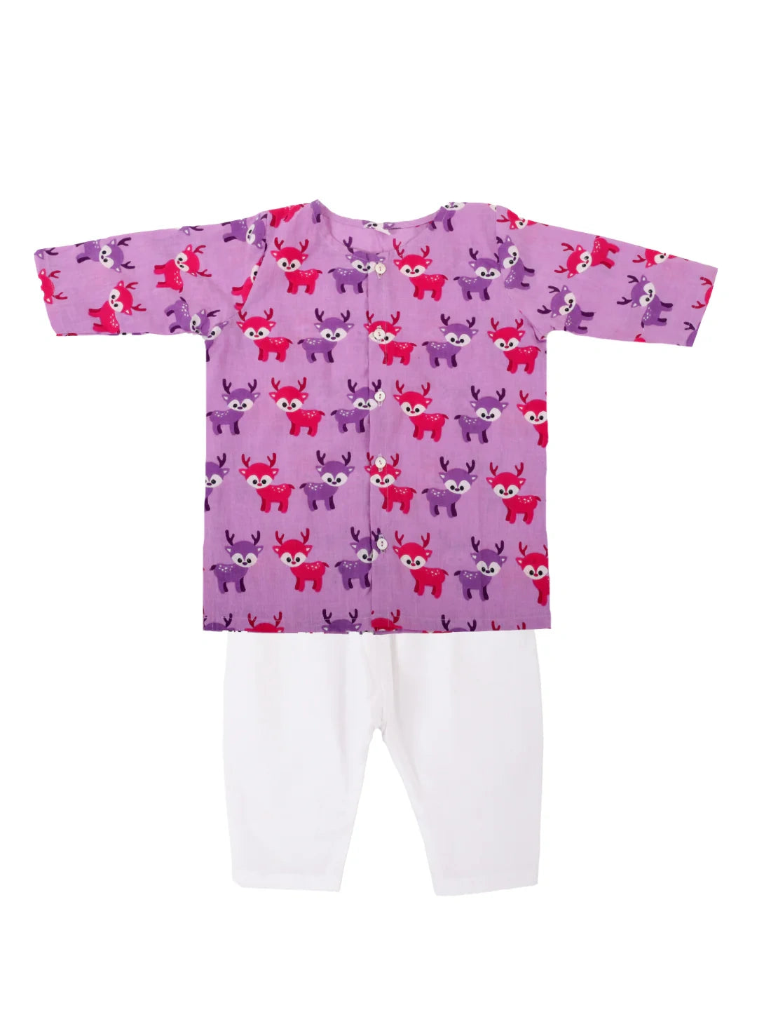 Bownbee Boys Pure Cotton Kurta Payjama For Infants