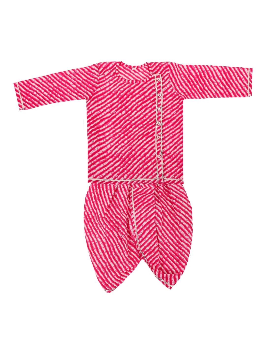 Bownbee Boys Pure Cotton Dhoti Kurta For Infants