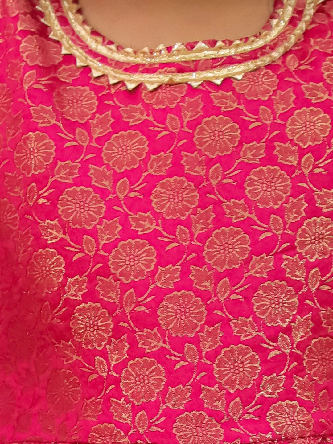 BownBee Short Sleeves Pathani Gown For Girls
