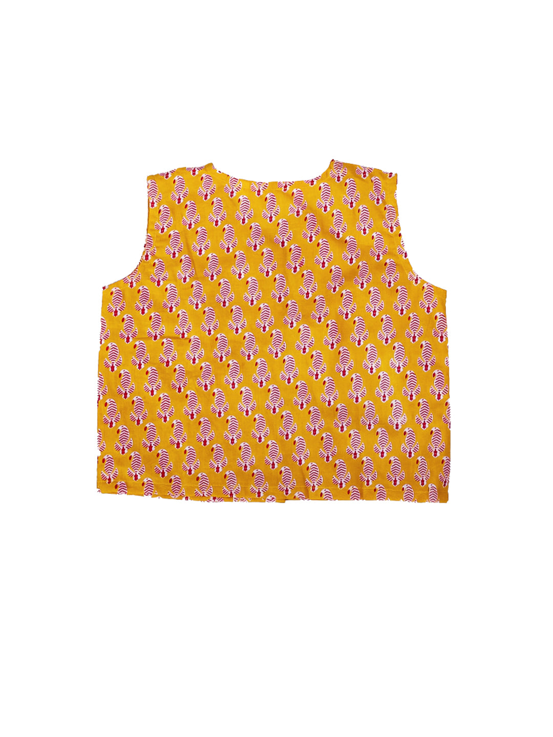 BownBee Baby Boy Pure Cotton Kurta Pajama with Booties Set - Yellow