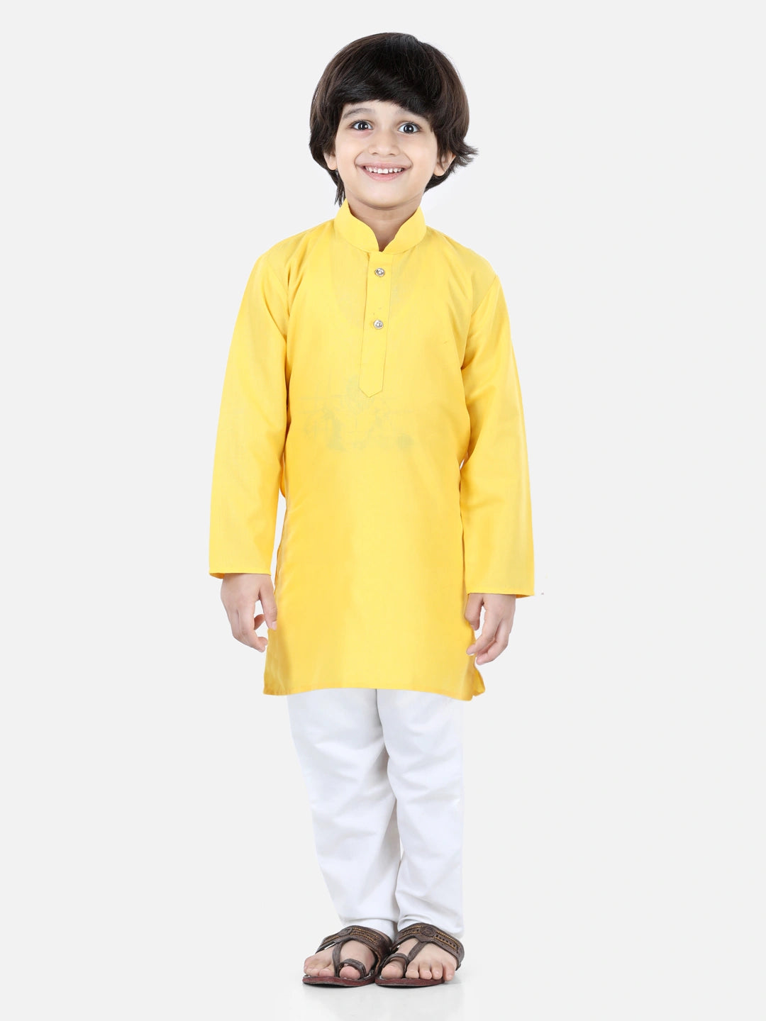 BownBee Patan Patola Jacket With Full Sleeves Kurta Pajama Sets
