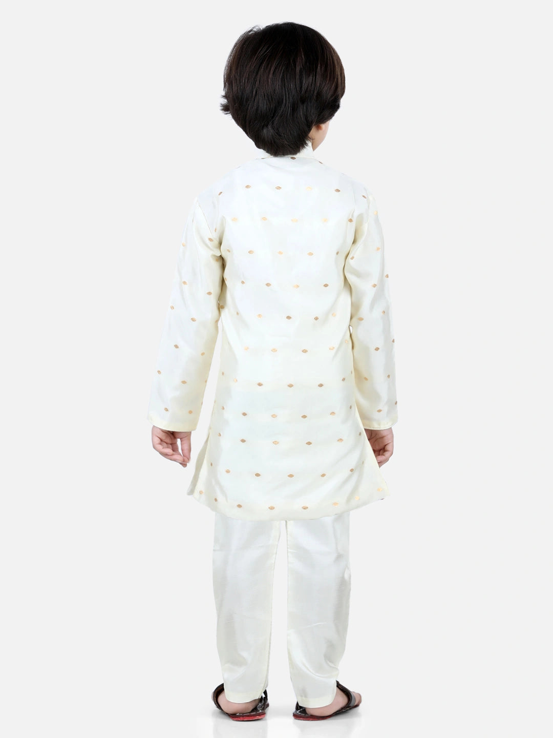 BownBee Boys Full Sleeve Silk Sherwani for Boys