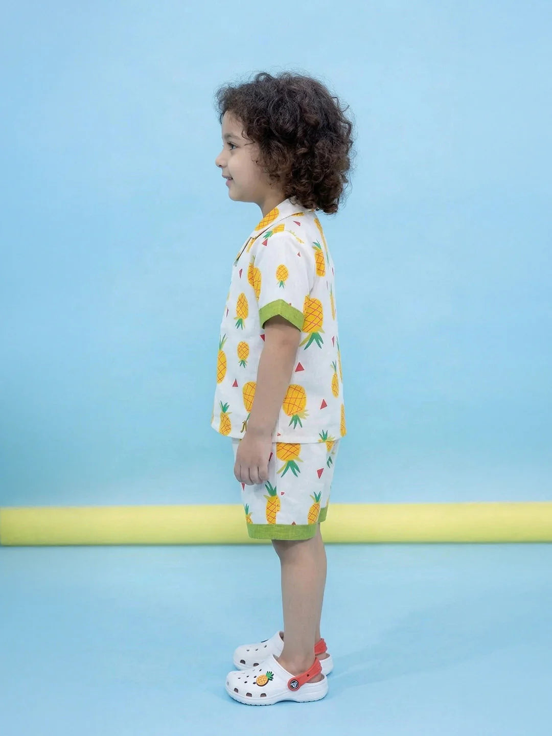 BownBee Pinacolada Shirt and Shorts Set for Boys