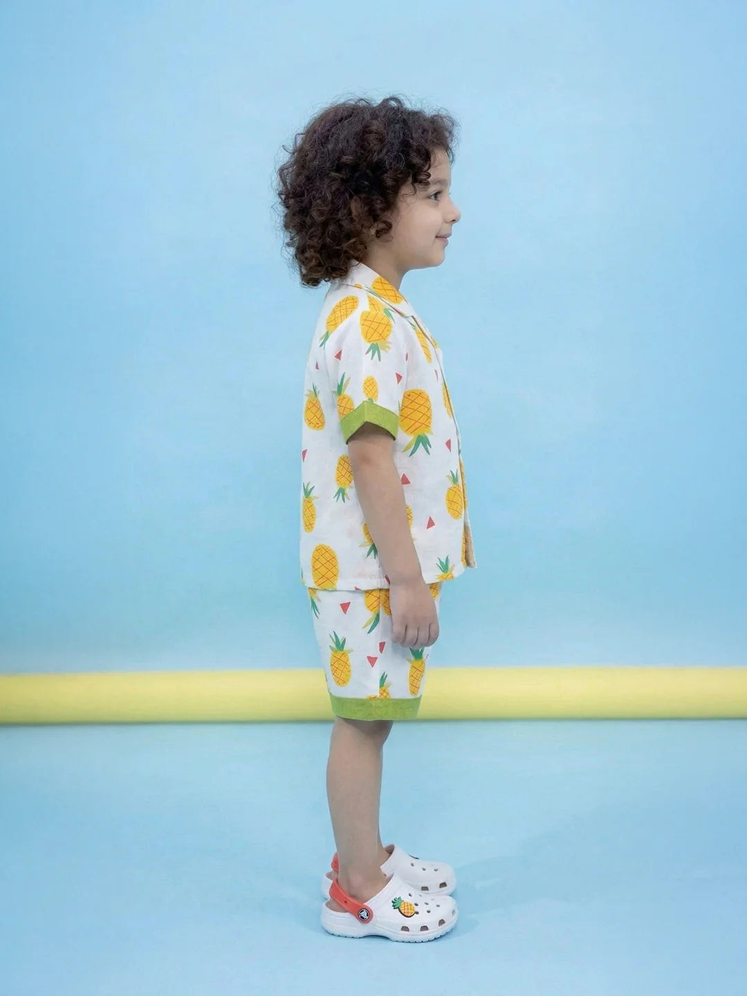 BownBee Pinacolada Shirt and Shorts Set for Boys