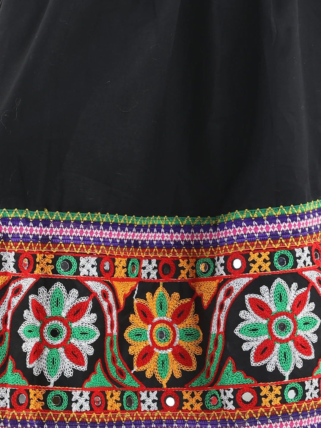 BownBee Kids Girls Navratri Dandiya  Garba Bandhani halter neck chaniya choli