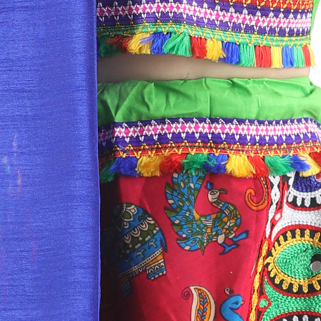 BownBee Double Panel Cotton Chaniya Choli