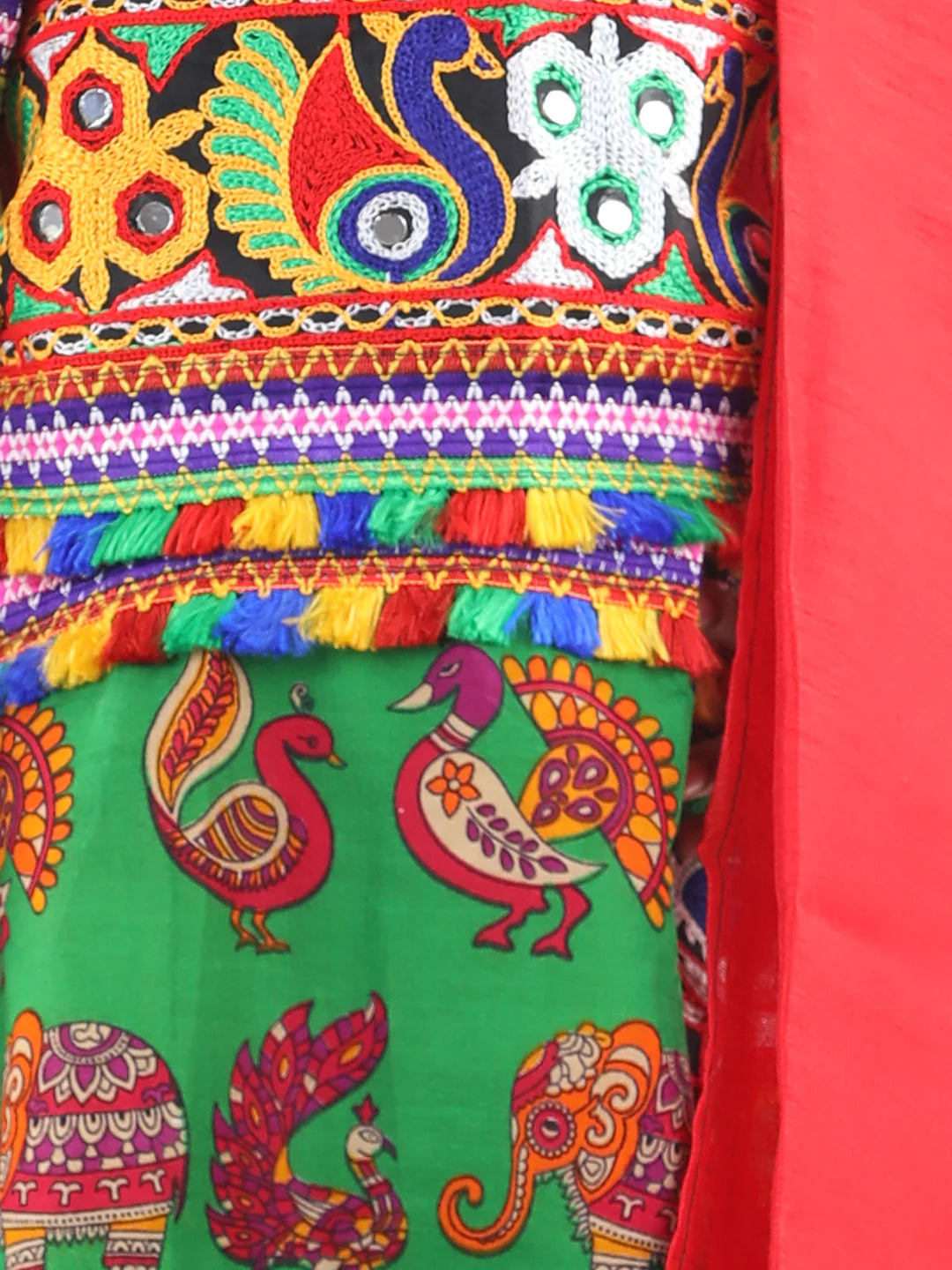 BownBee Double Panel Cotton Chaniya Choli