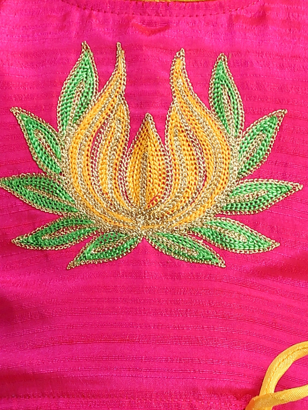 BownBee Sleeveless Lotus Embroidery Peplum Top With  Dhoti -Super Sale