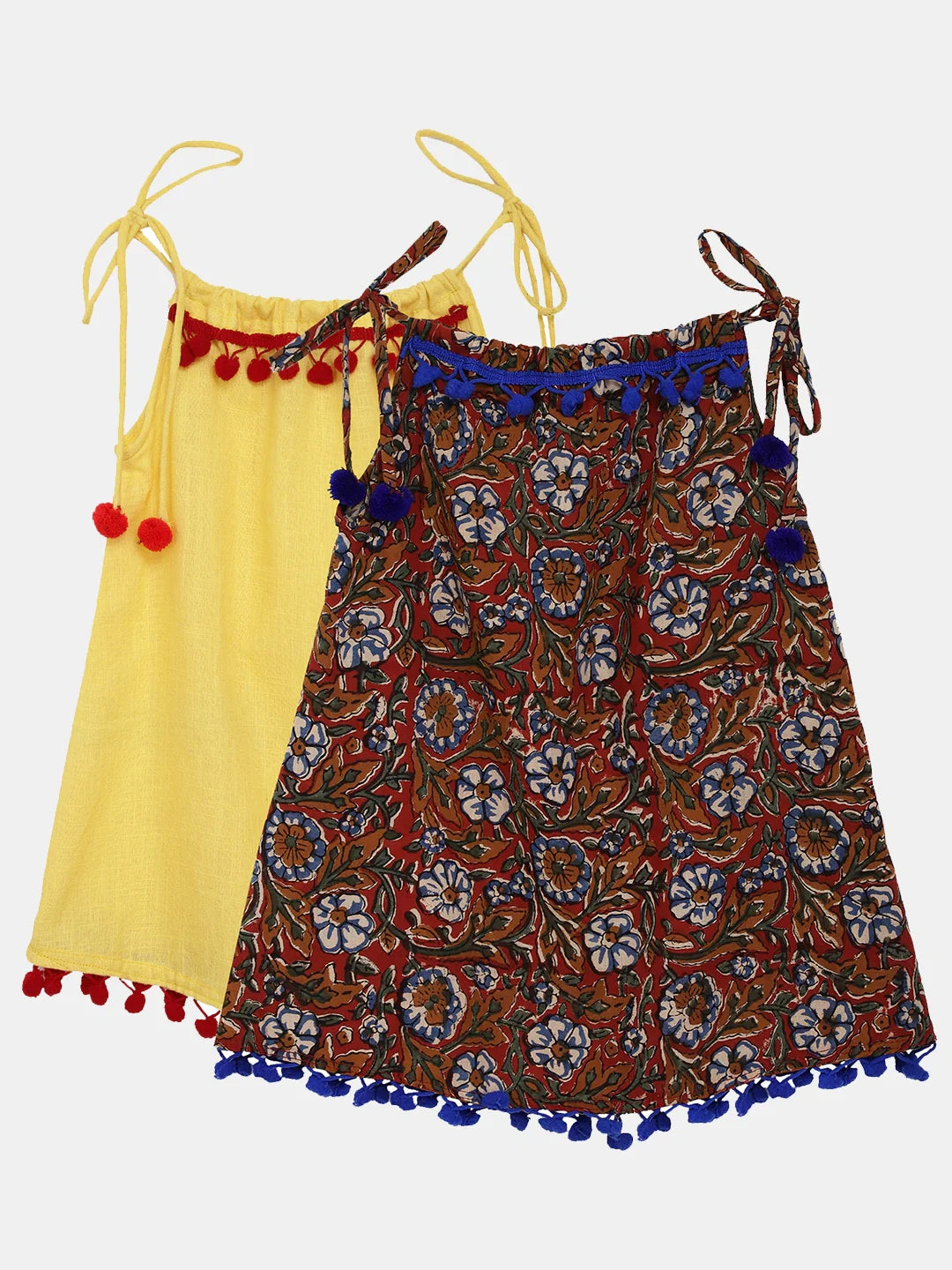BownBee Infant Adjustable Cotton Jhabla Set of 2