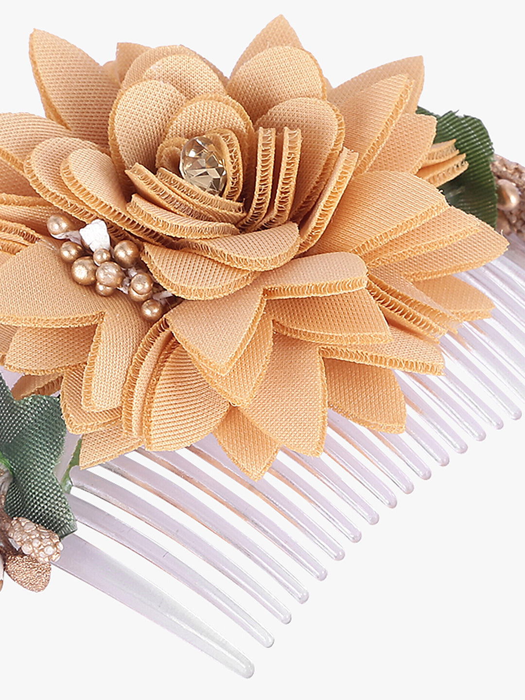 BownBee Flower Hair Accessory- Brown