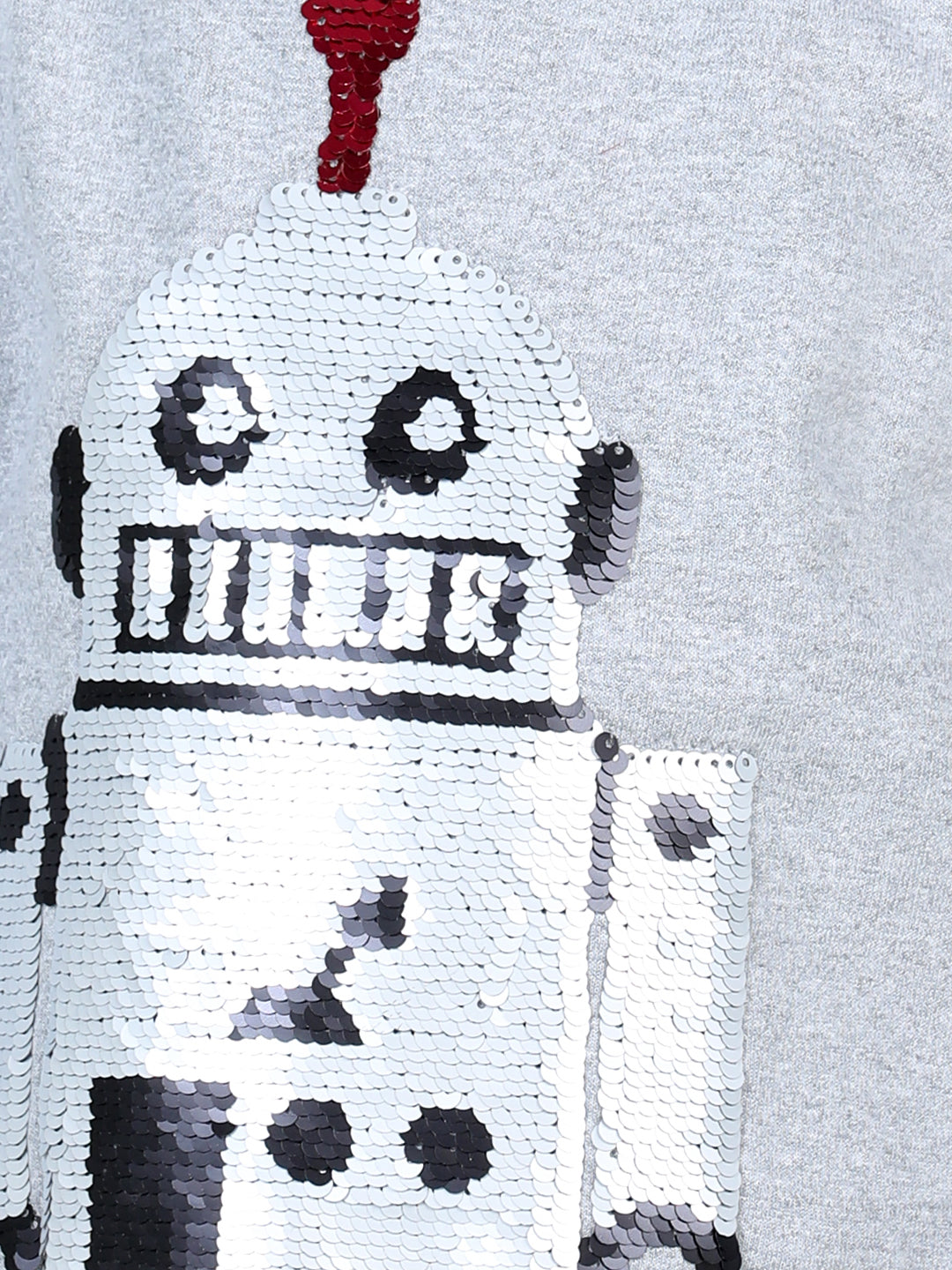 BownBee Full Sleeve Sweatshirt for Boys- Gray