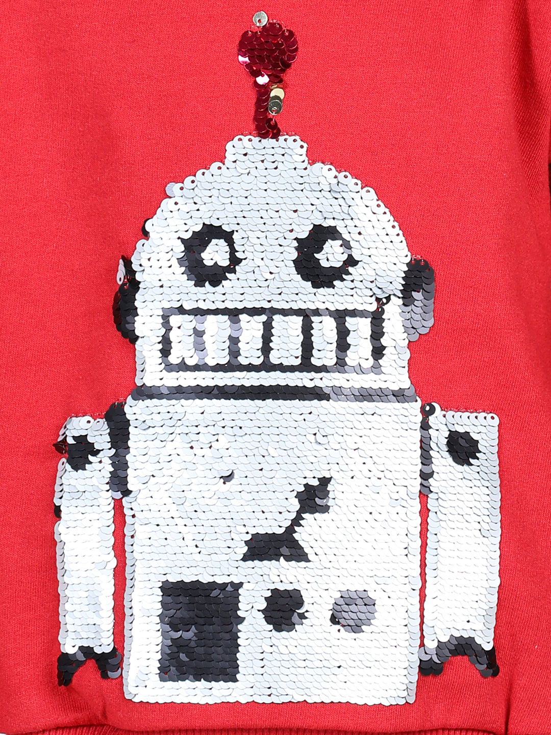 BownBee Full Sleeve Sweatshirt for Boys- Red