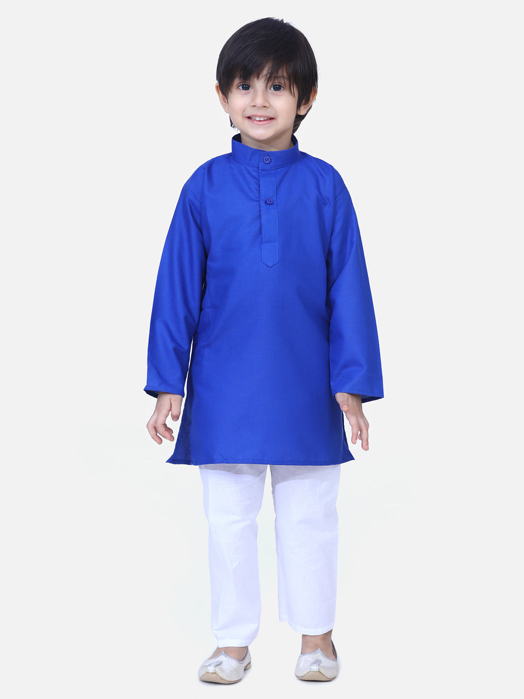 BownBee Full Sleeves Solid Kurta With Pajama for Boys-Super Sale