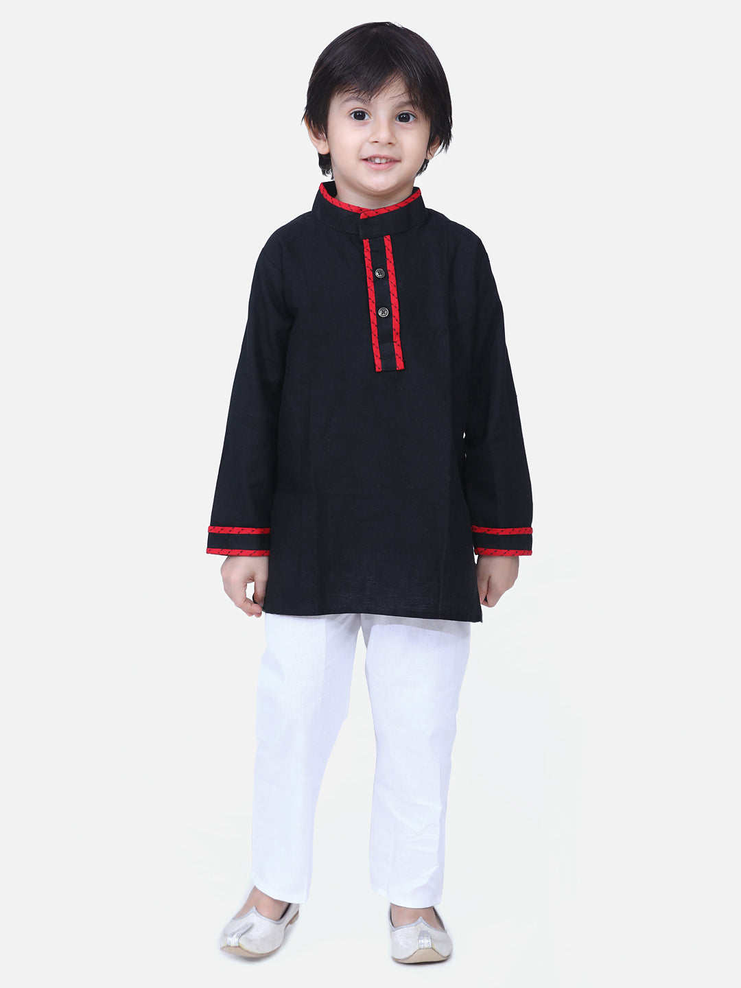 BownBee Full Sleeves Solid Color Kurta With Pyjama- Super Sale